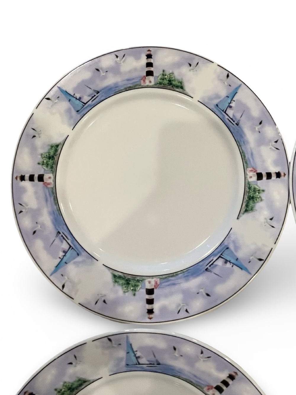 Thomson Pottery 10” Dinner Plate Set of Four - Picture 8 of 9